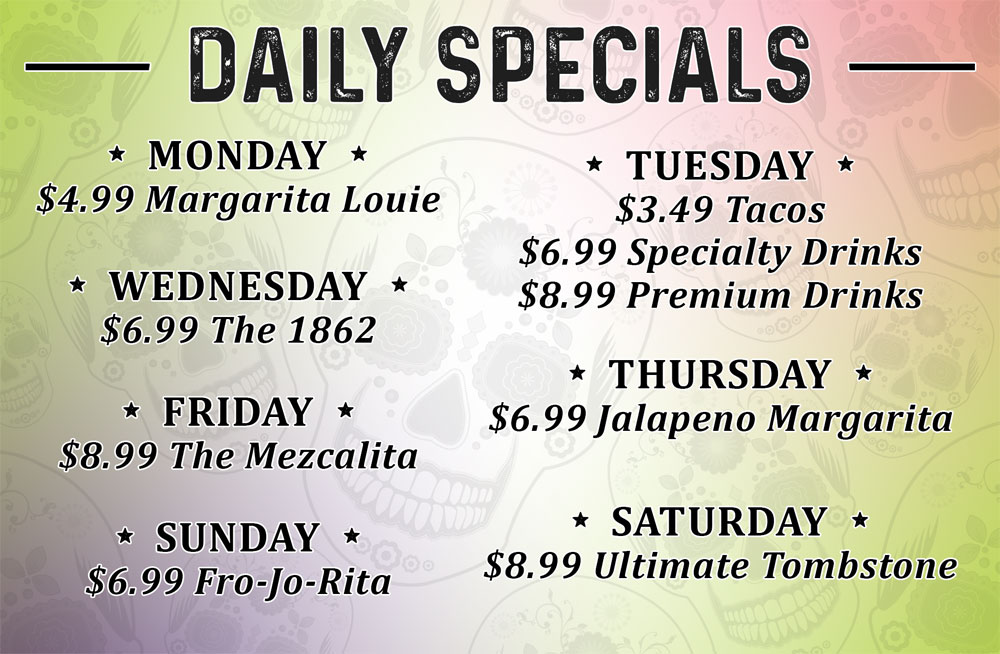 Cantina Louie Specials