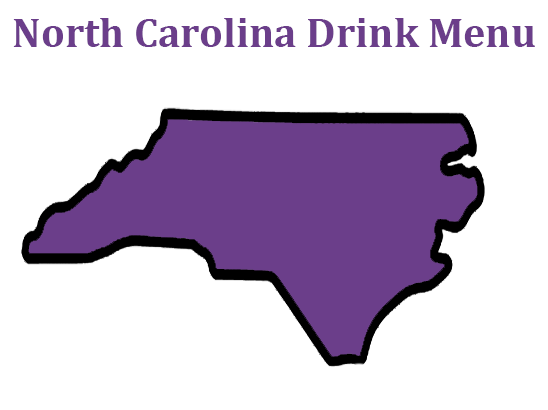 North Carolina Drink Menu